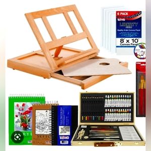 Acrylic Painting Kit 68 pieces Brand New